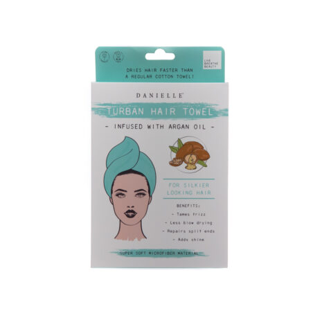 SD8178A - Argan Oil Infused Hair Turban